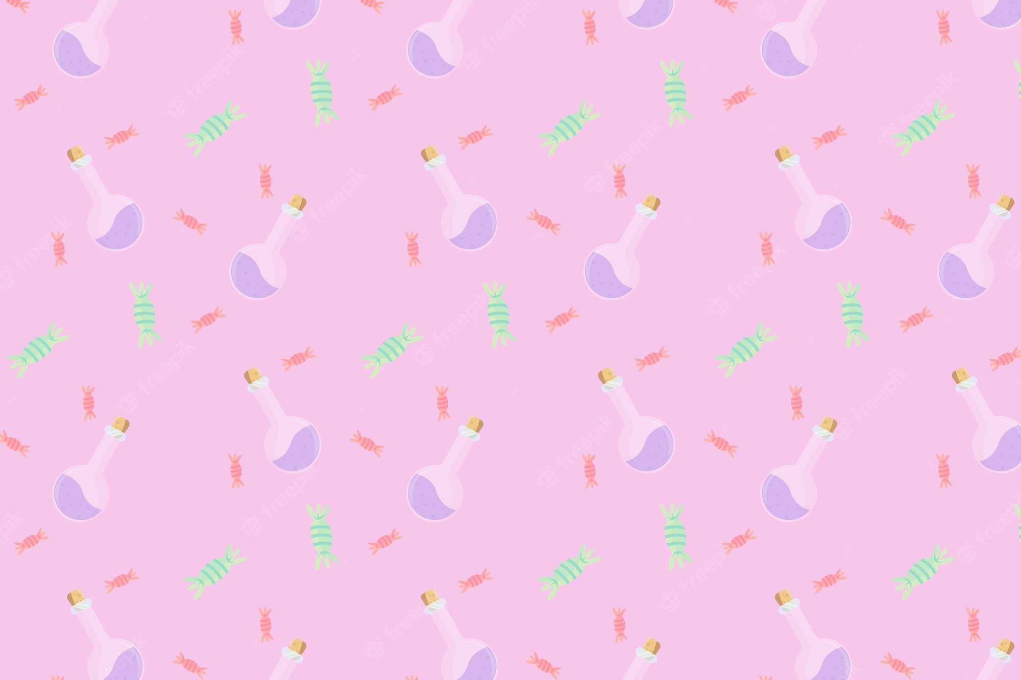 Pastel Pink Candy Wallpapers