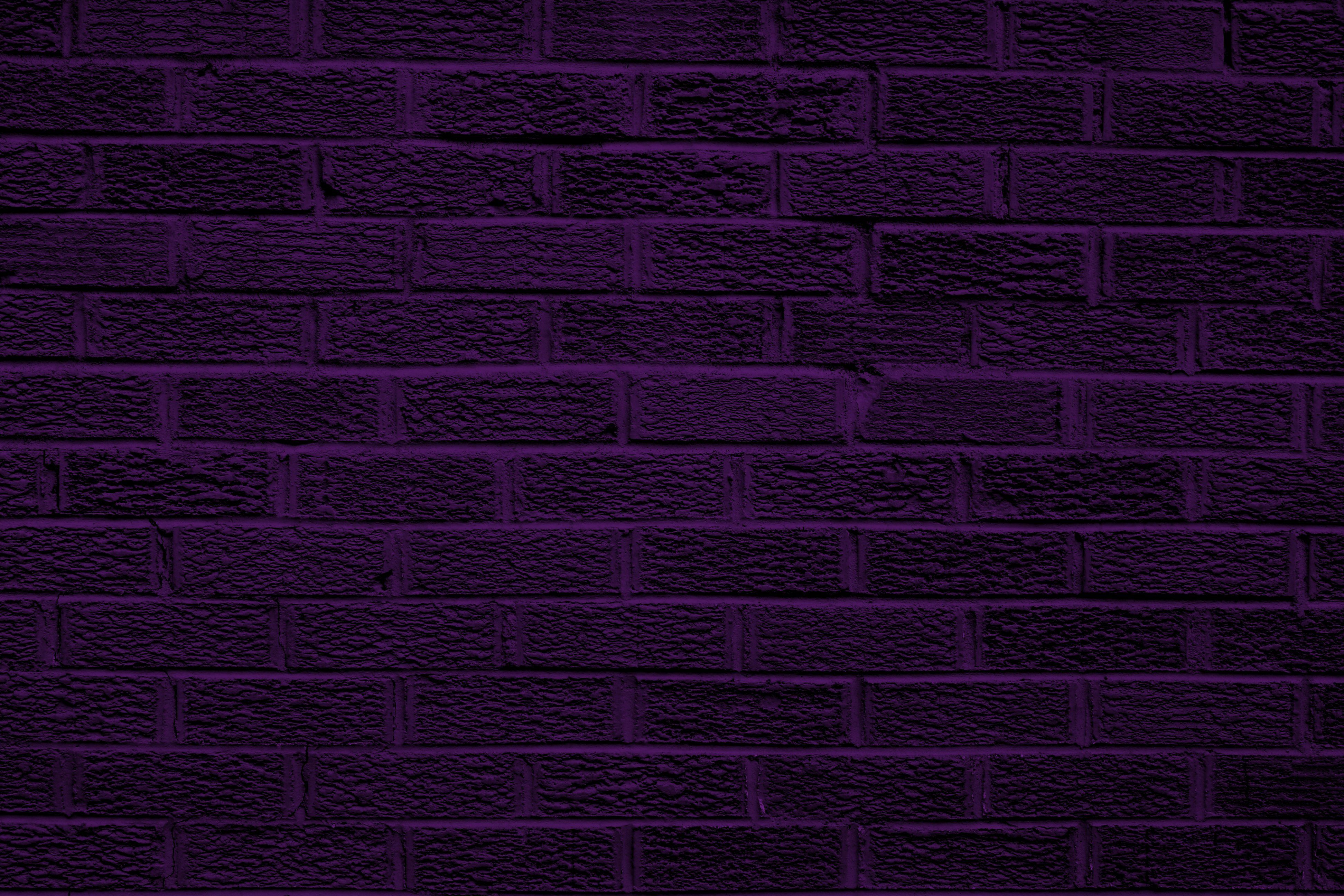 Pastel Purple Brick Wallpapers