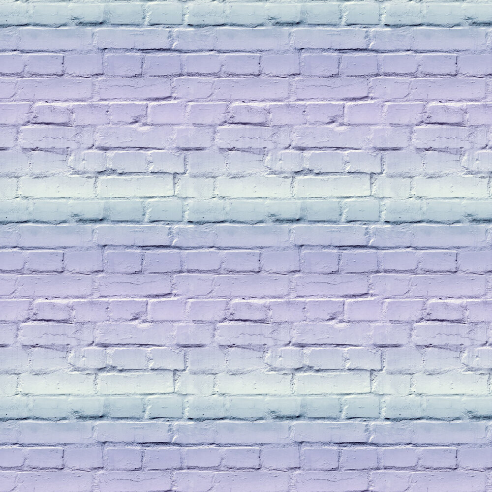 Pastel Purple Brick Wallpapers