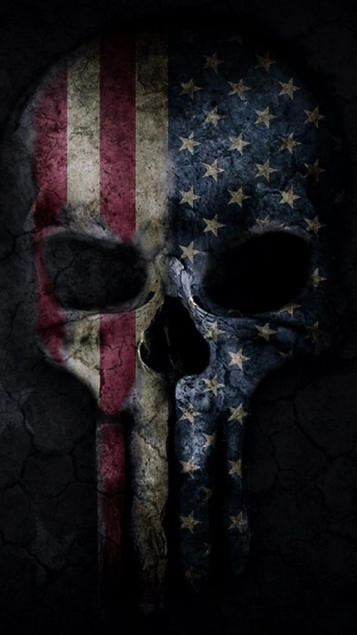 Patriotic Skull Wallpapers