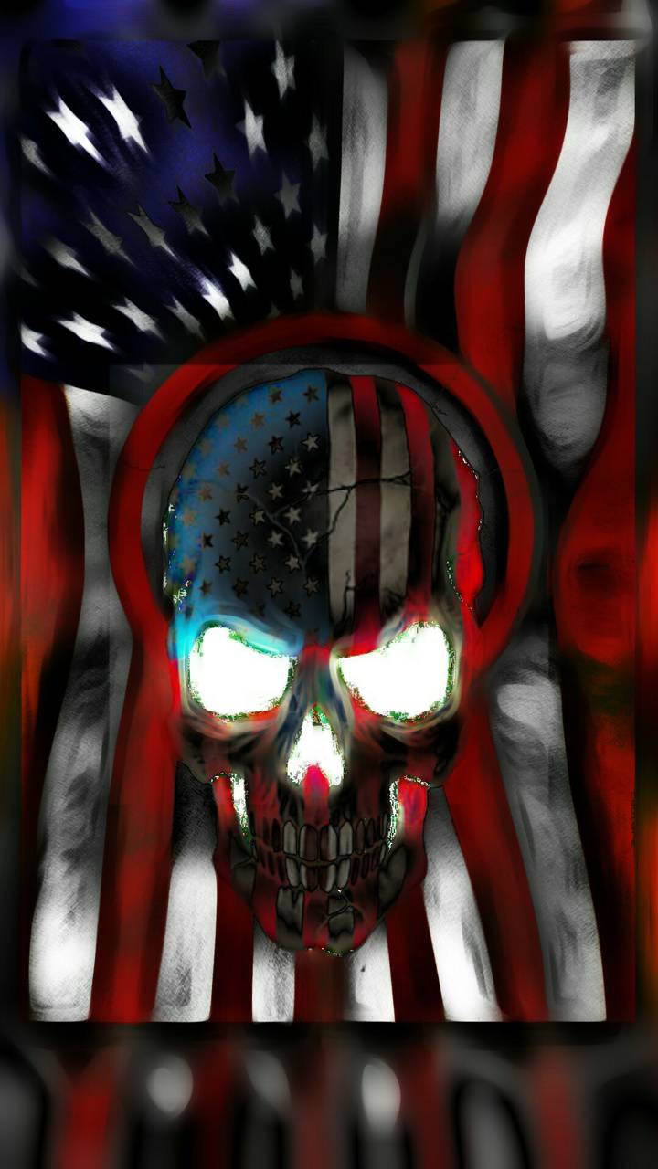 Patriotic Skull Wallpapers