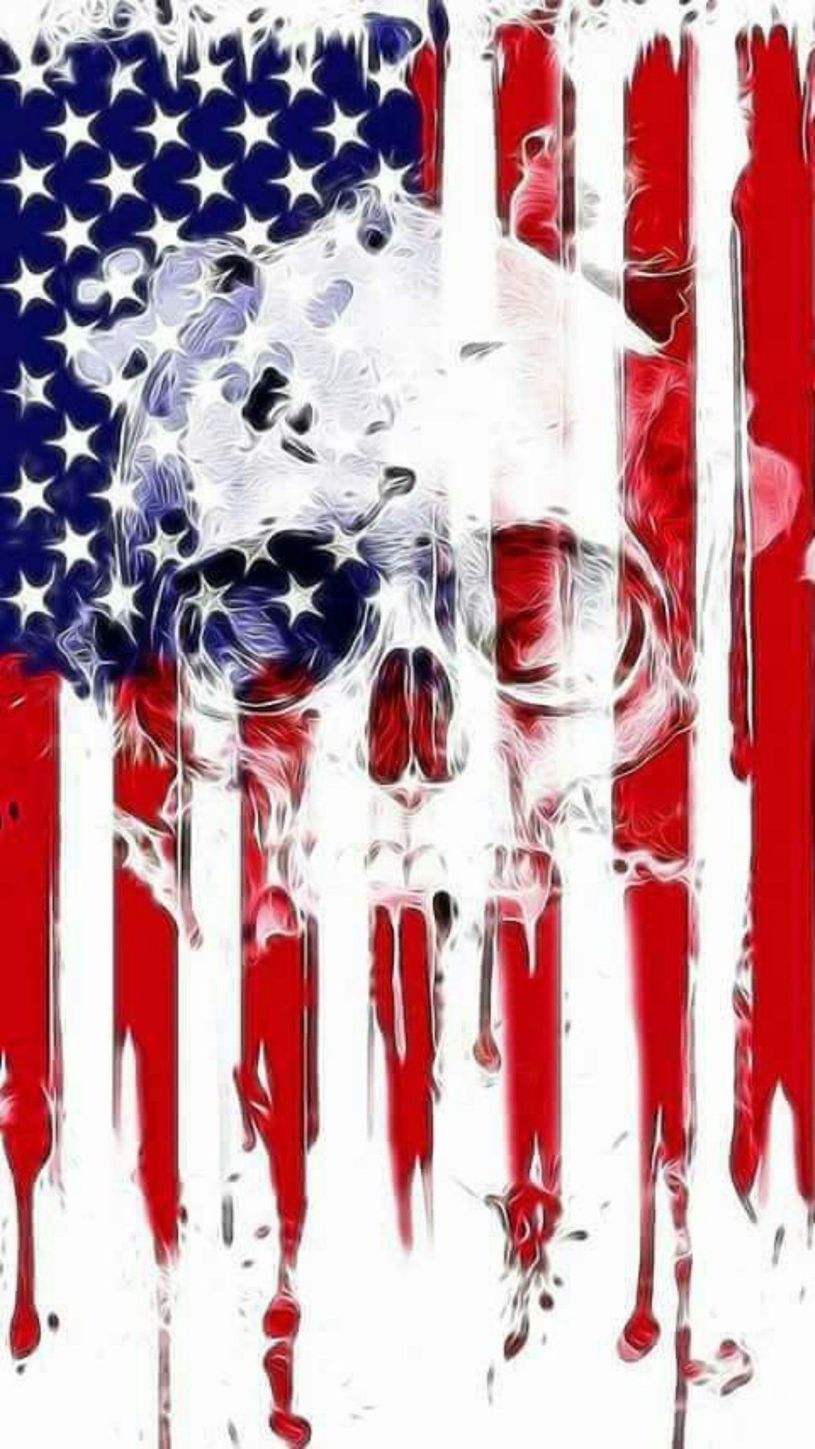 Patriotic Skull Wallpapers