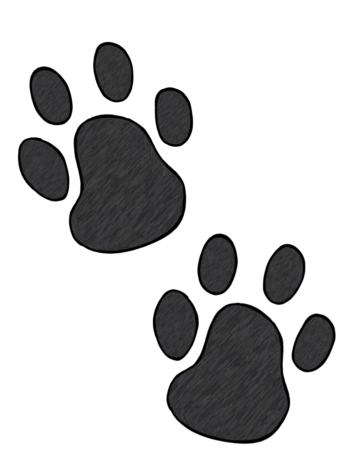 Paw Print Border Wallpapers