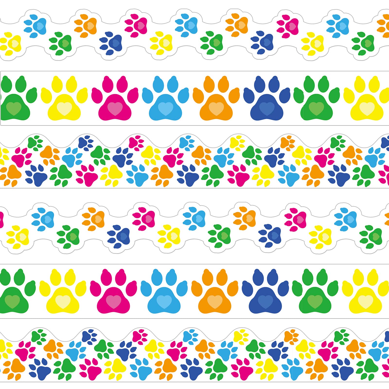 Paw Print Border Wallpapers