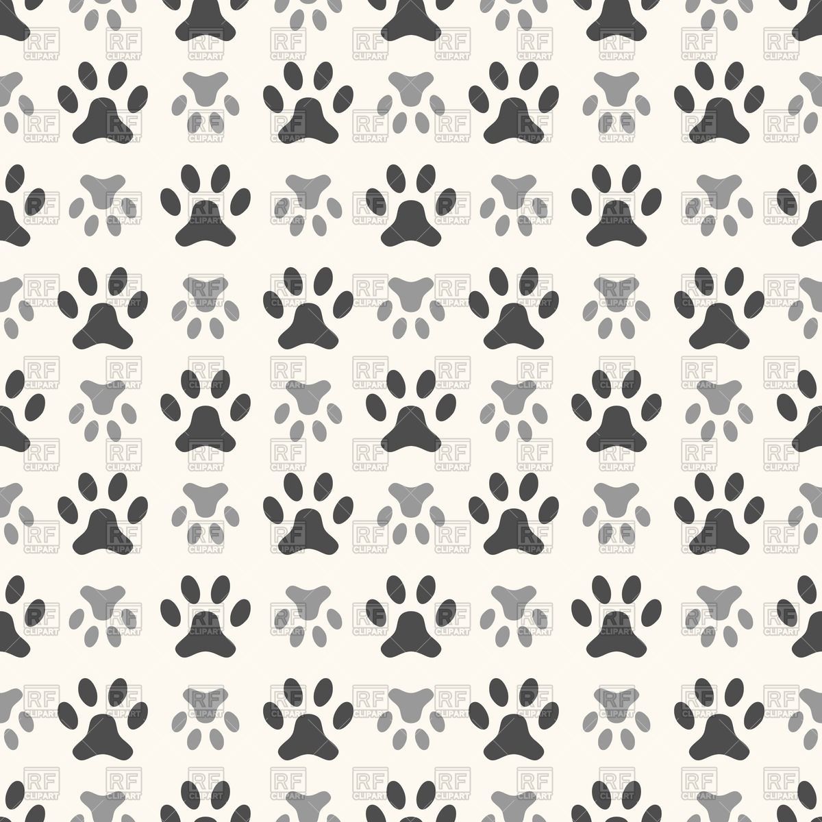 Paw Print Border Wallpapers