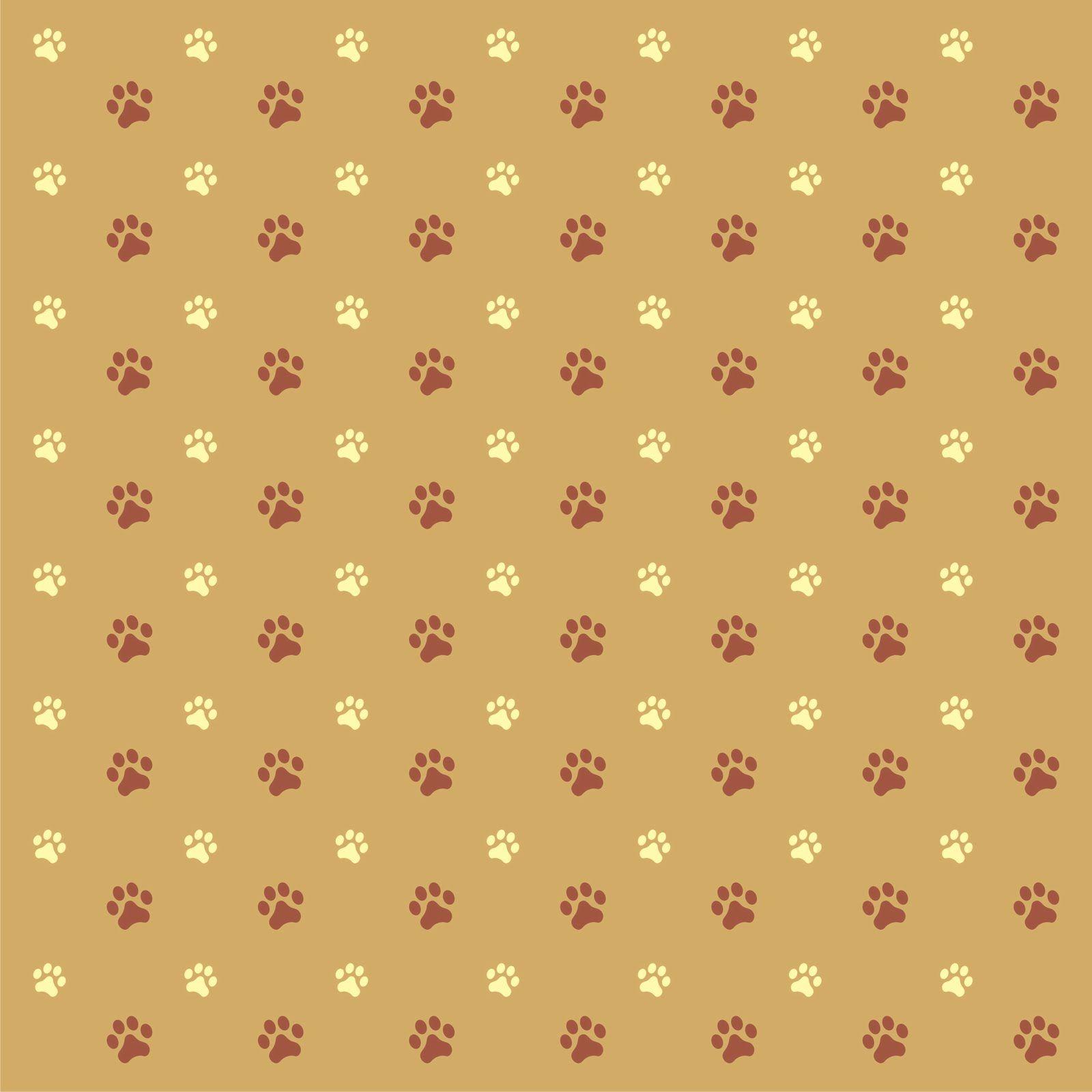 Paw Print Border Wallpapers