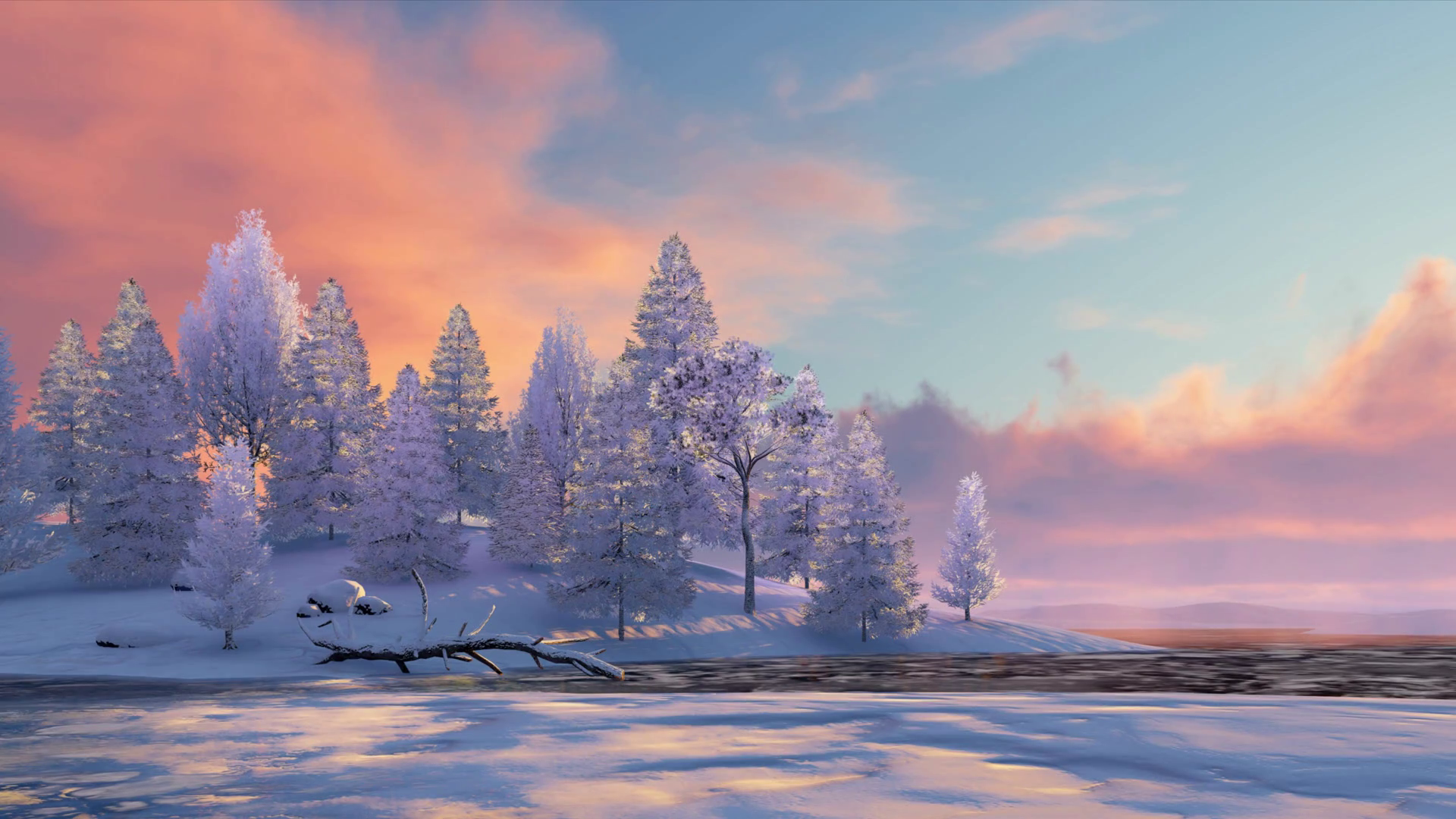 Peaceful Winter Images Wallpapers