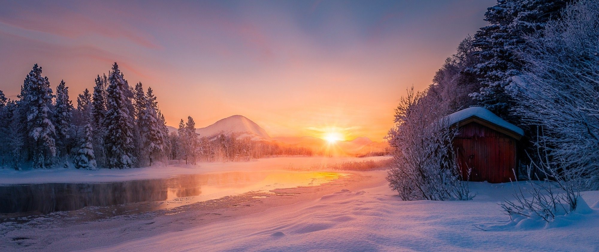 Peaceful Winter Images Wallpapers