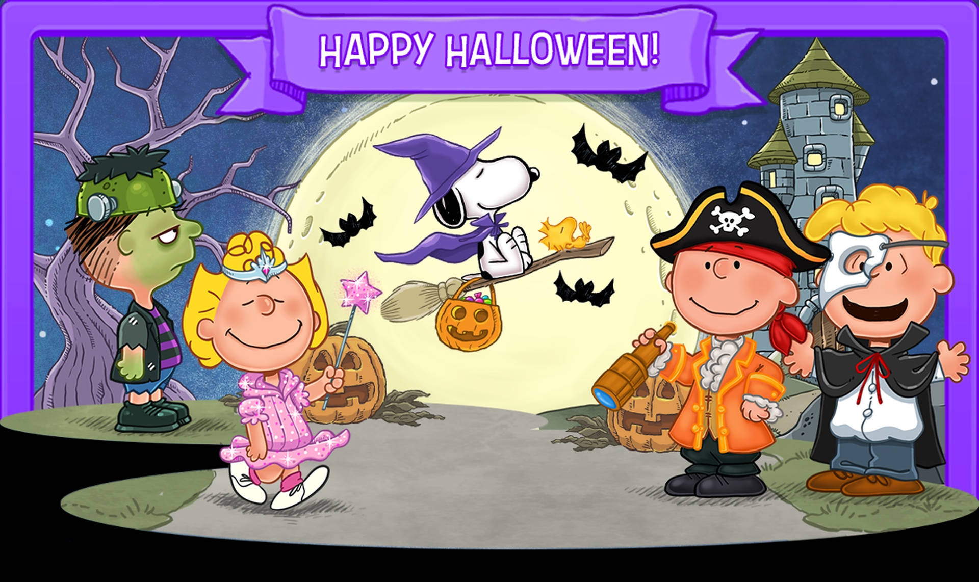 Peanuts Halloween Wallpapers