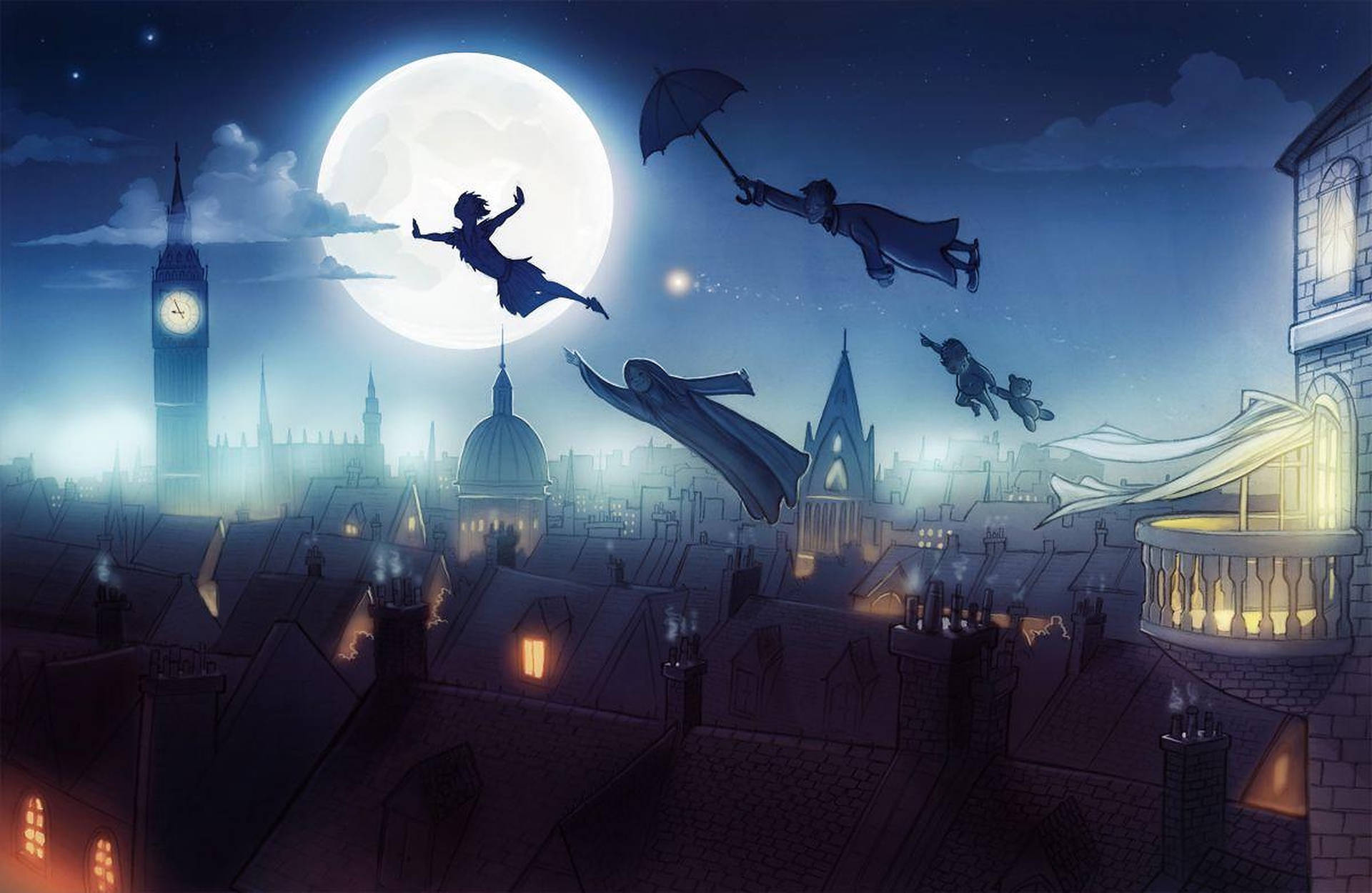 Peter Pan For Bedrooms Wallpapers