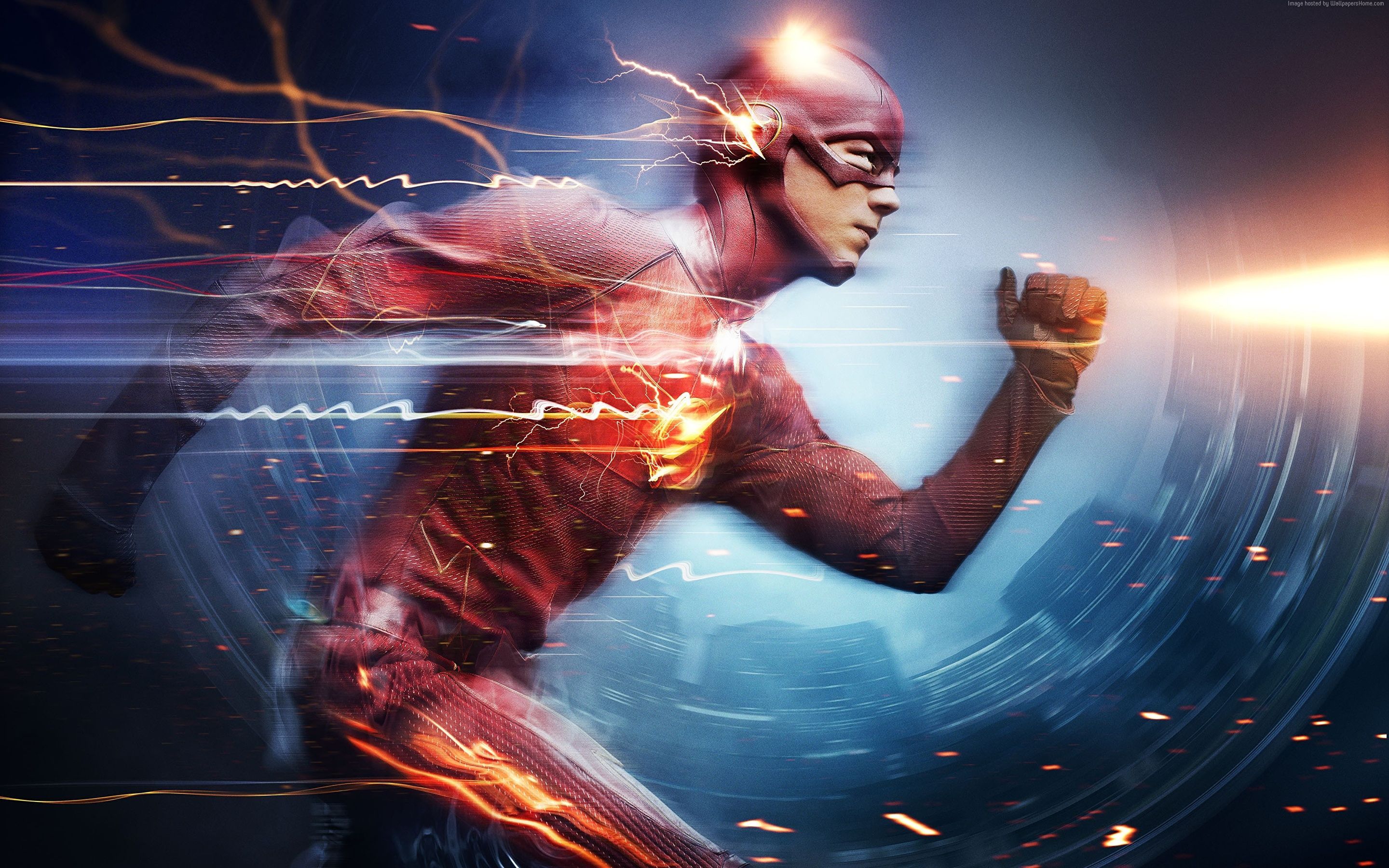 Picture Of The Flash Running Wallpapers