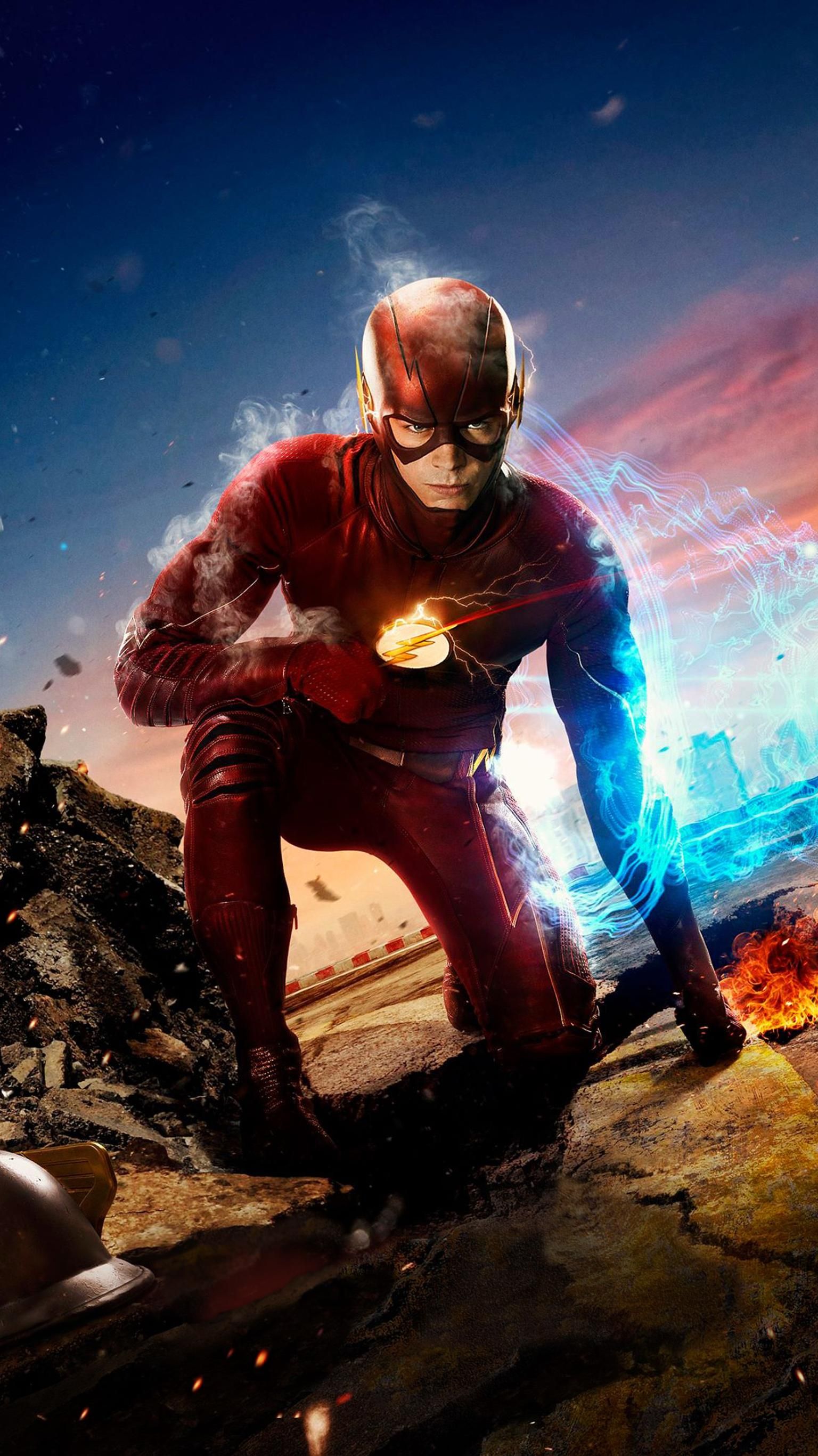 Picture Of The Flash Running Wallpapers