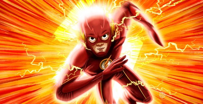 Picture Of The Flash Running Wallpapers