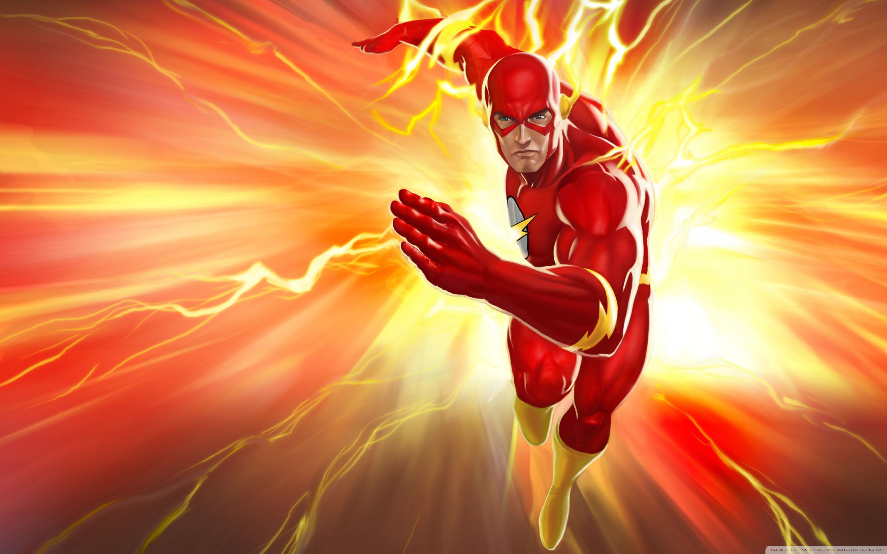 Picture Of The Flash Running Wallpapers