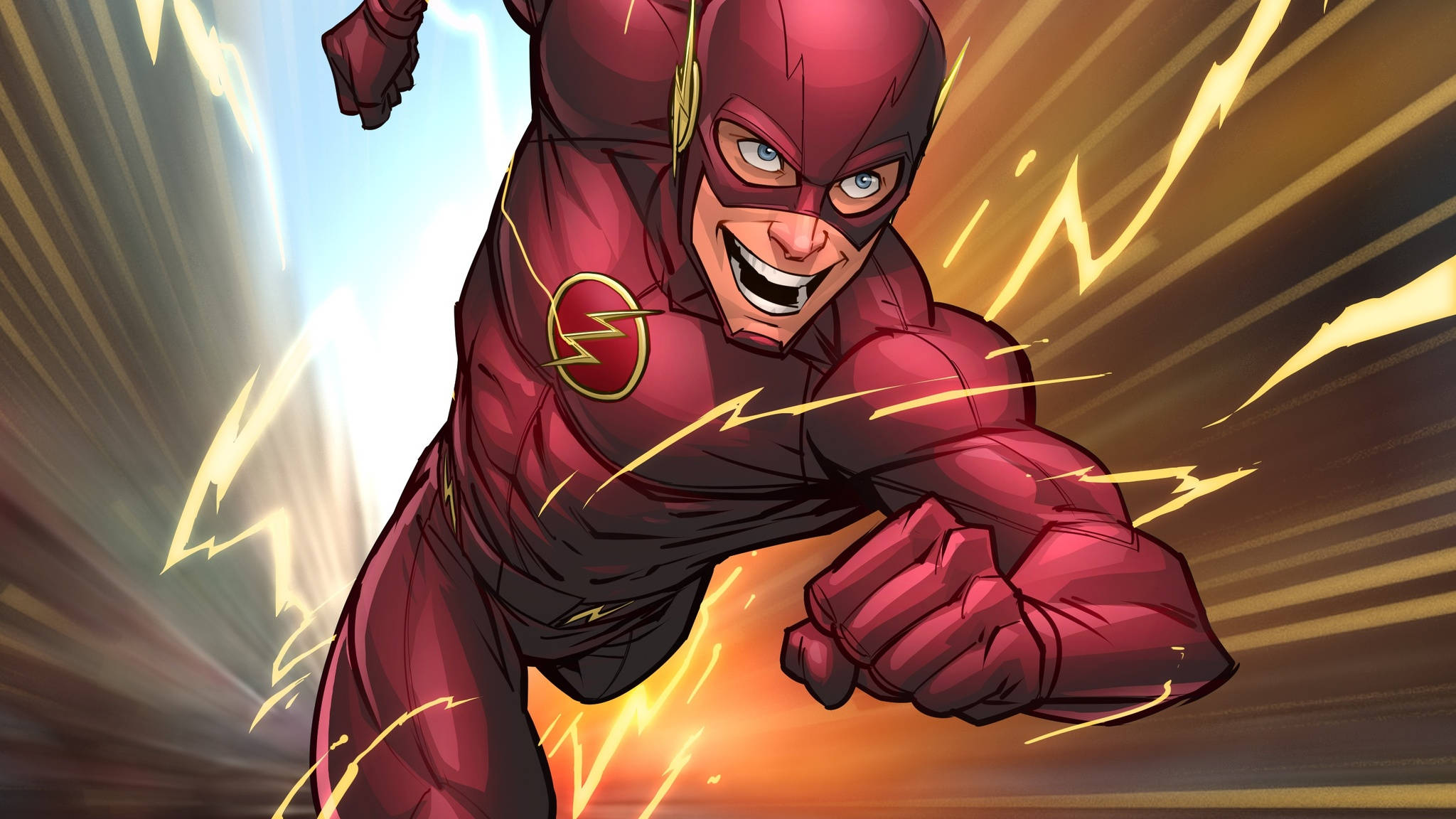 Picture Of The Flash Running Wallpapers