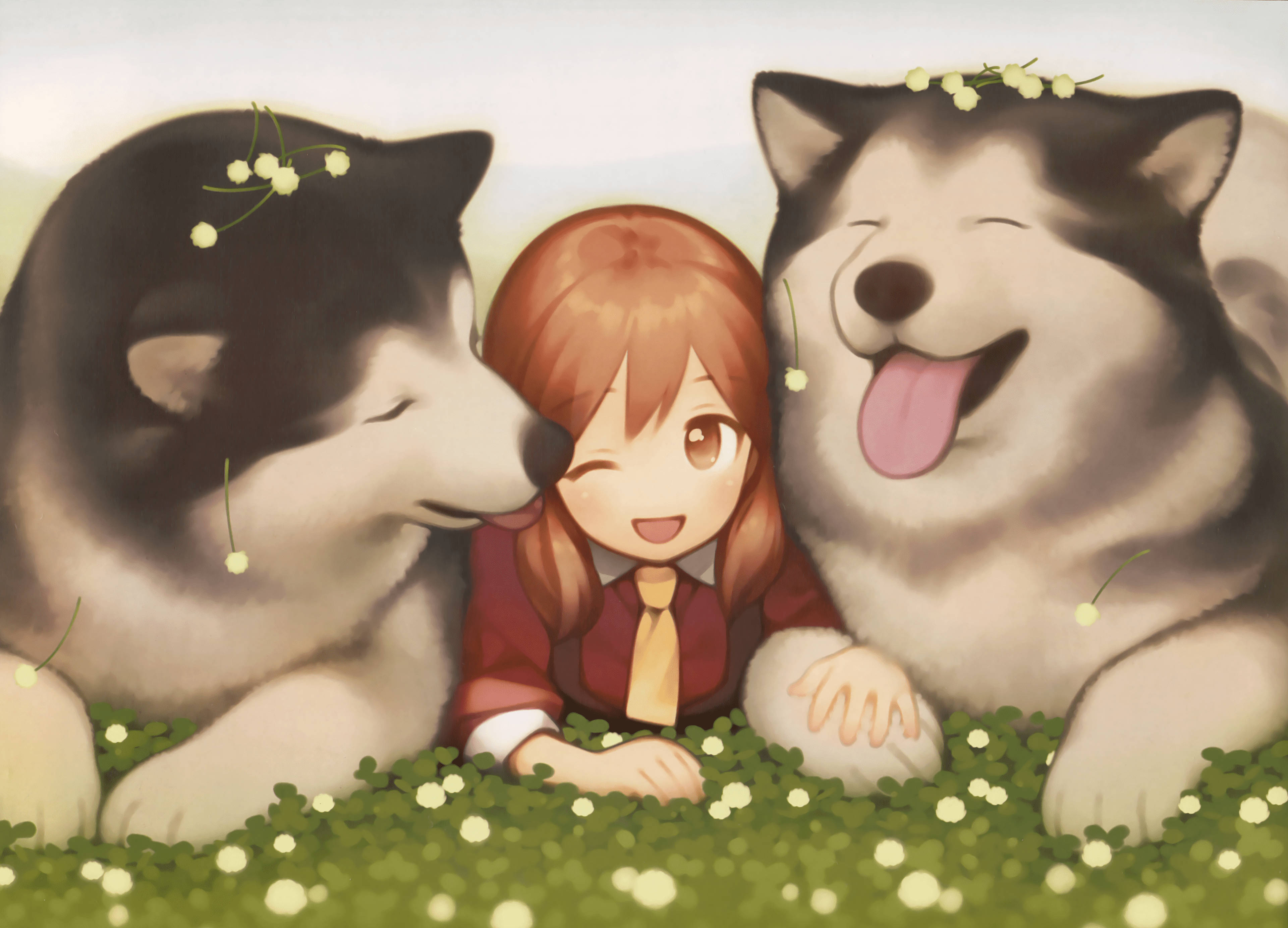 Pictures Of Anime Dogs Wallpapers