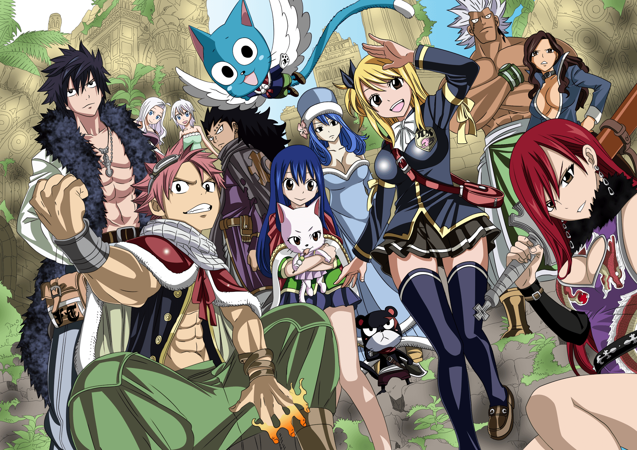 Pictures Of Fairy Tail Characters Wallpapers