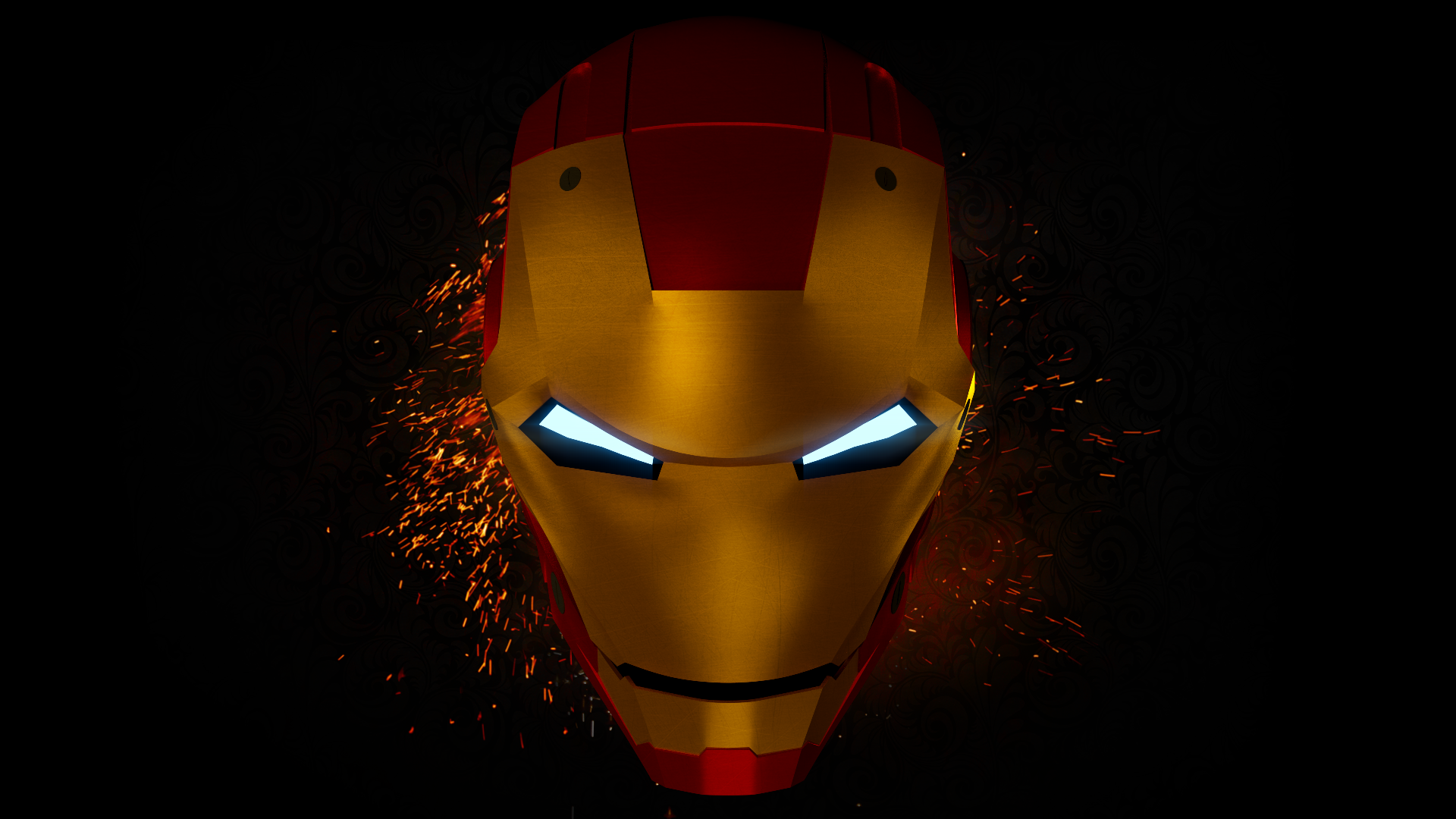 Pictures Of Iron Man Helmet Wallpapers