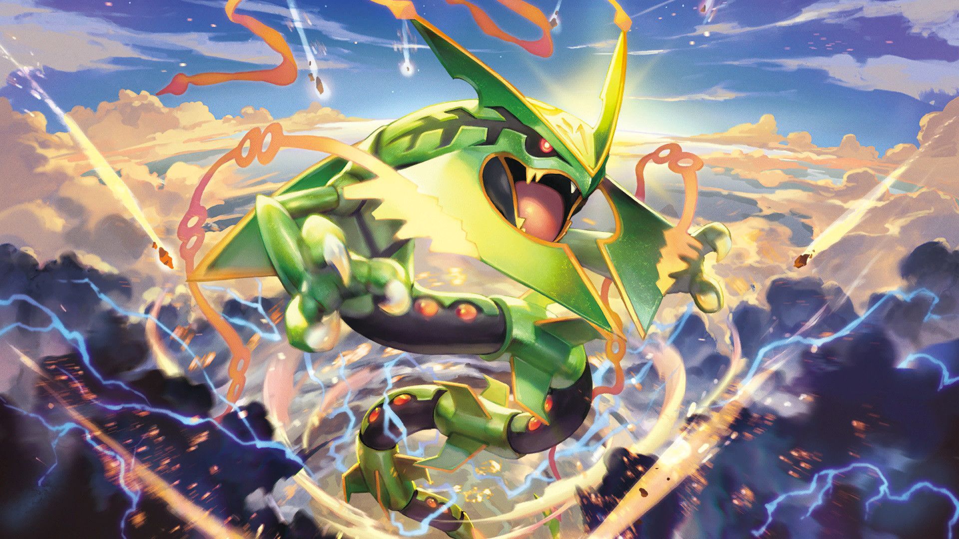 Pictures Of Mega Rayquaza Card Wallpapers