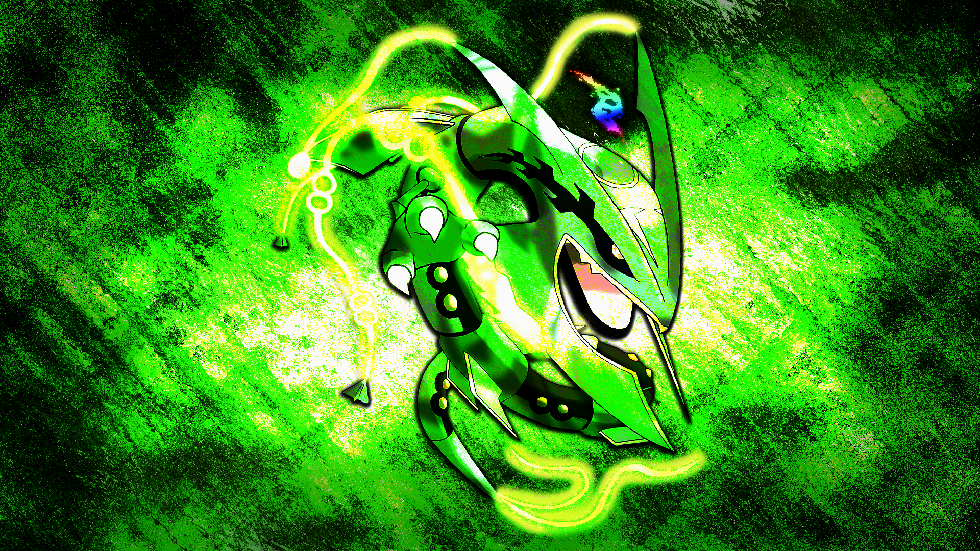 Pictures Of Mega Rayquaza Card Wallpapers