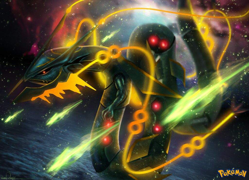 Pictures Of Mega Rayquaza Card Wallpapers