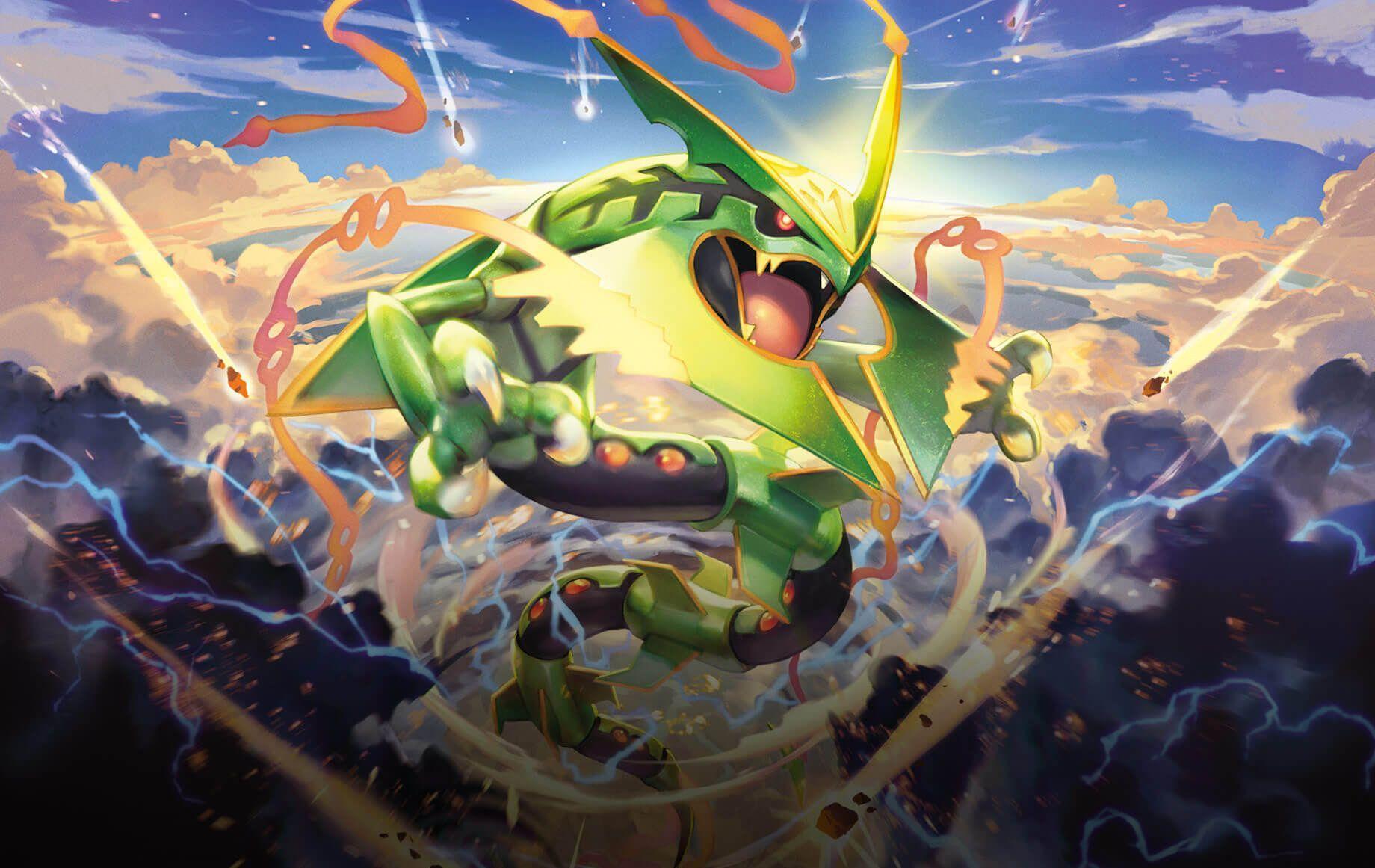 Pictures Of Mega Rayquaza Card Wallpapers