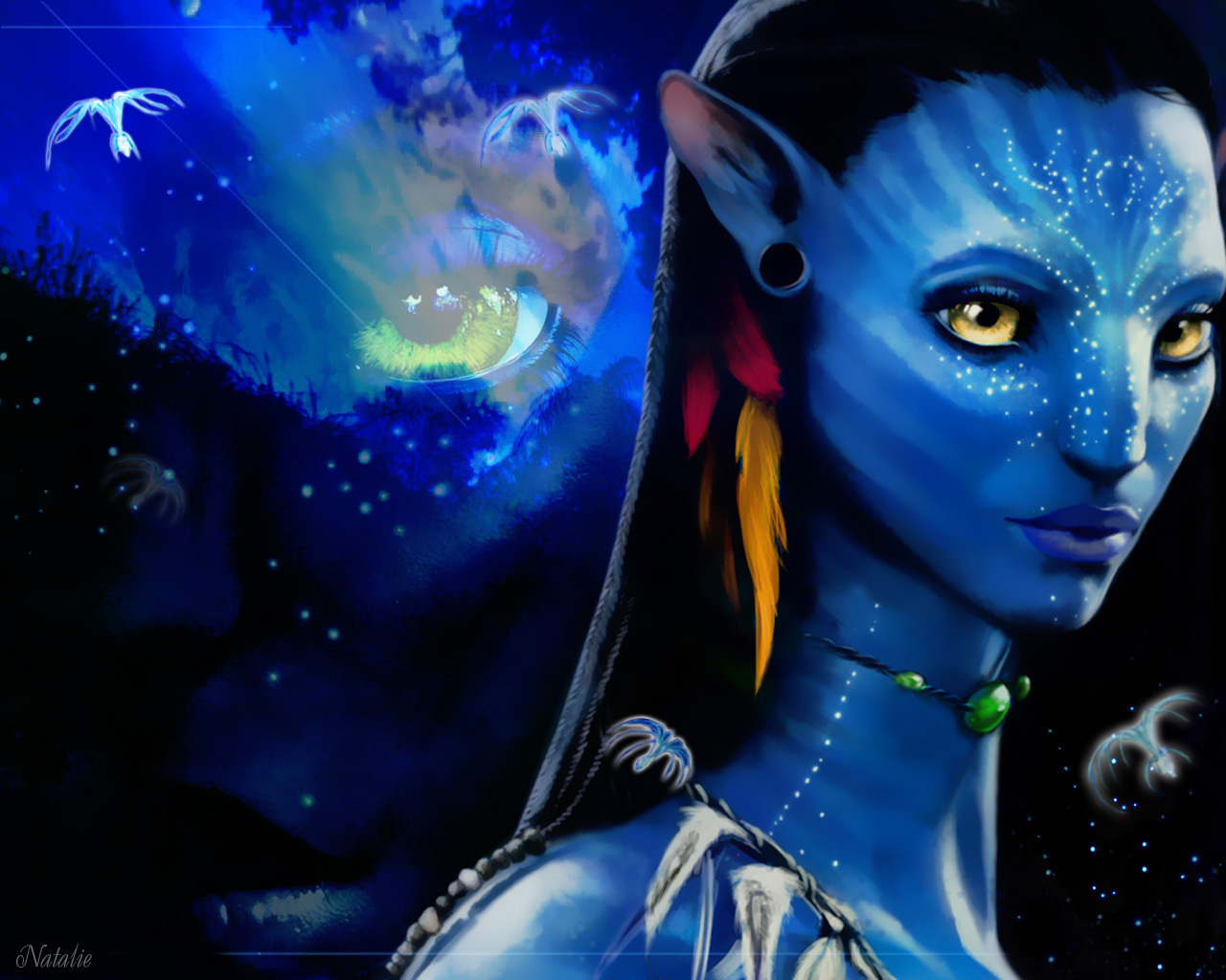 Pictures Of Neytiri From Avatar Wallpapers