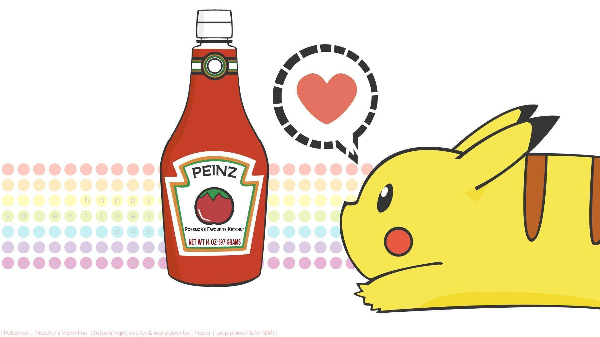 Pikachu Ketchup Wallpapers