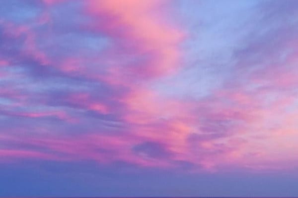 Pink And Blue Sunset Wallpapers