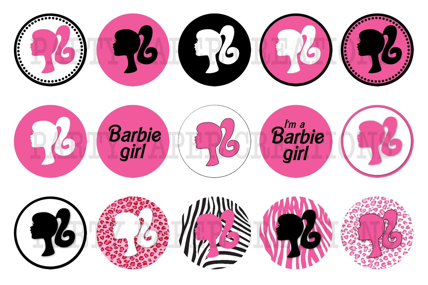 Pink Barbie Logo Wallpapers