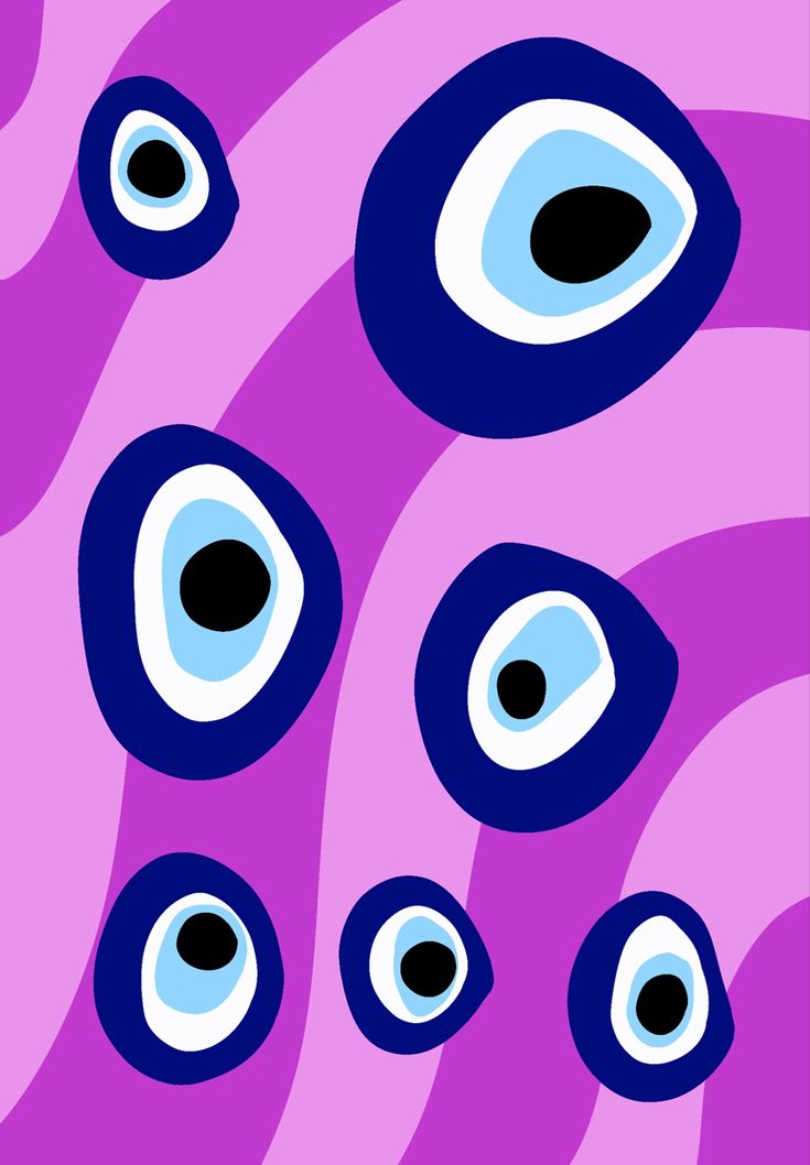 Pink Evil Eye Wallpapers