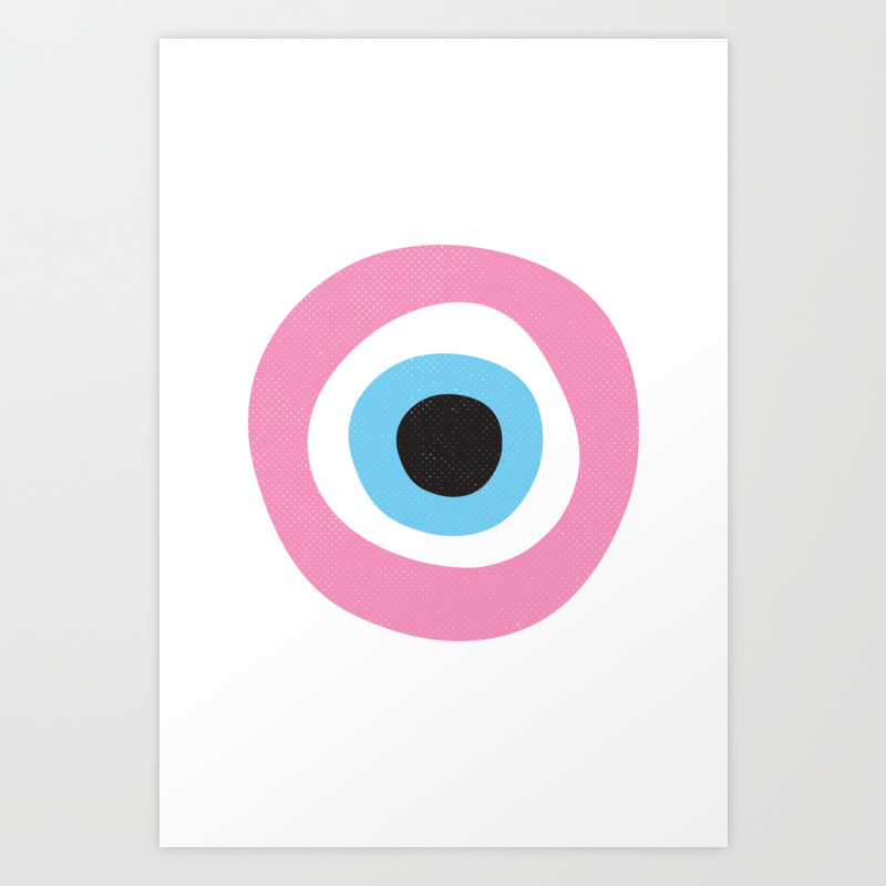 Pink Evil Eye Wallpapers