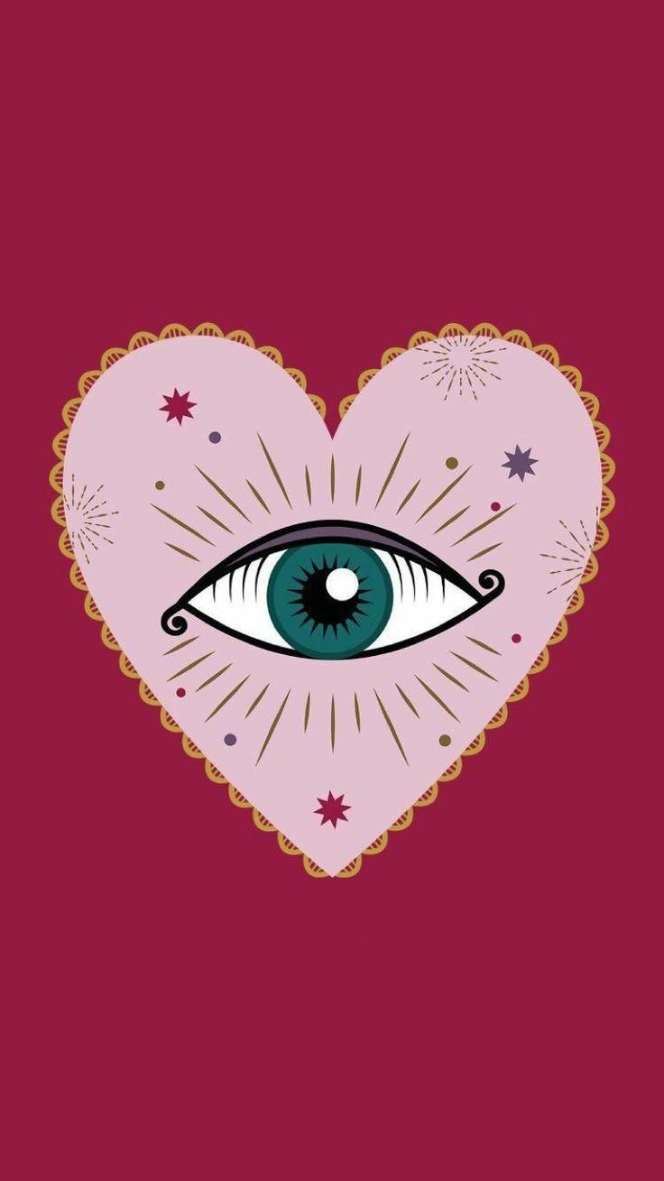 Pink Evil Eye Wallpapers