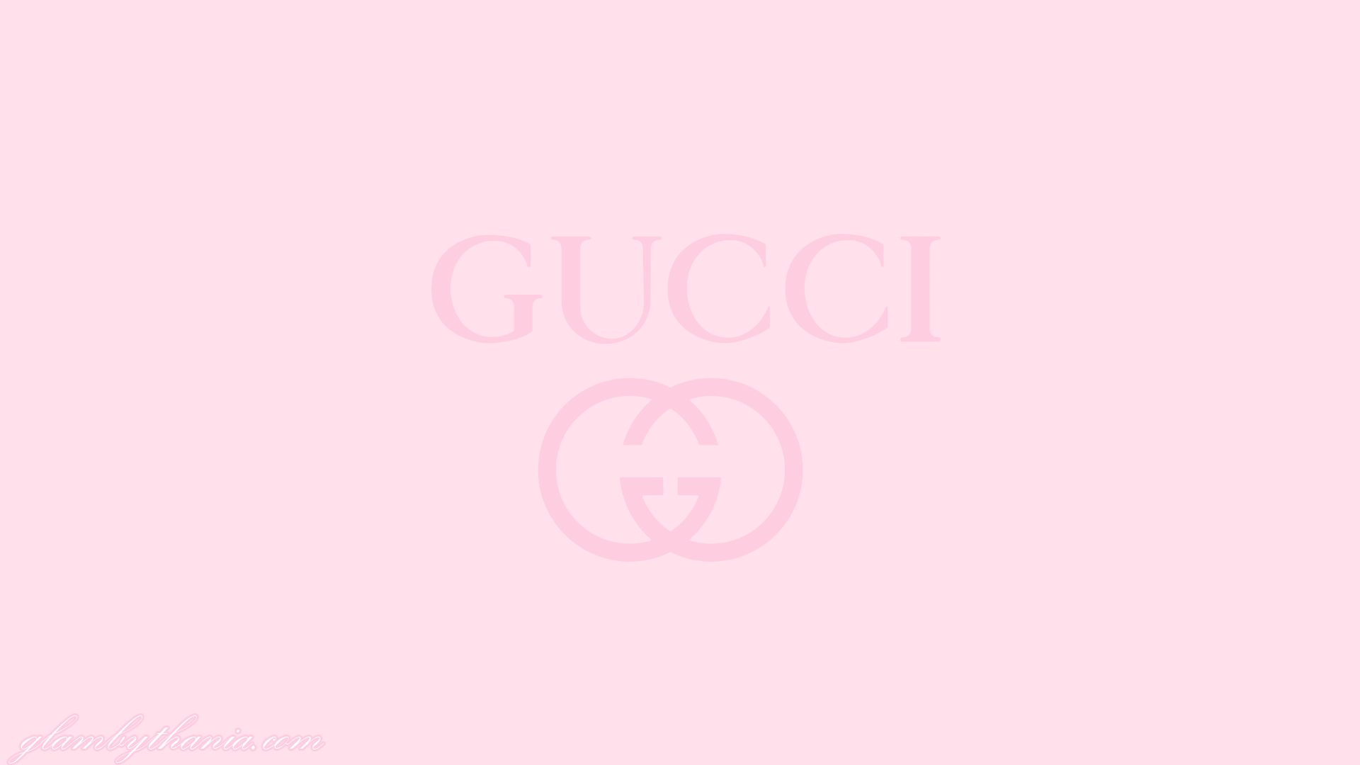 Pink Gucci Logo Wallpapers