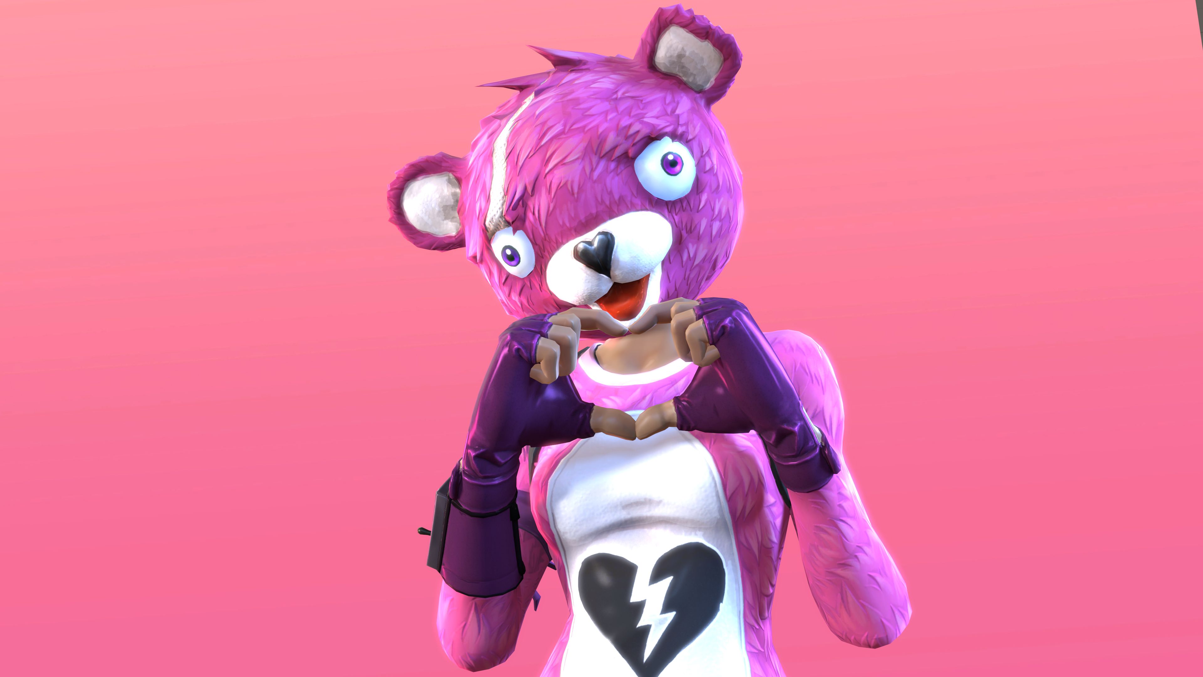 Pink Panda Fortnite Wallpapers