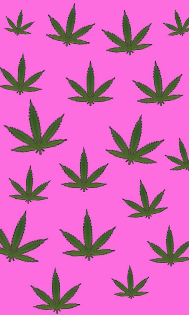 Pink Weed Aesthetic Wallpapers