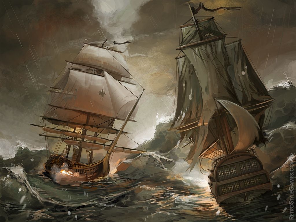 Pirate Ship Battle Wallpapers