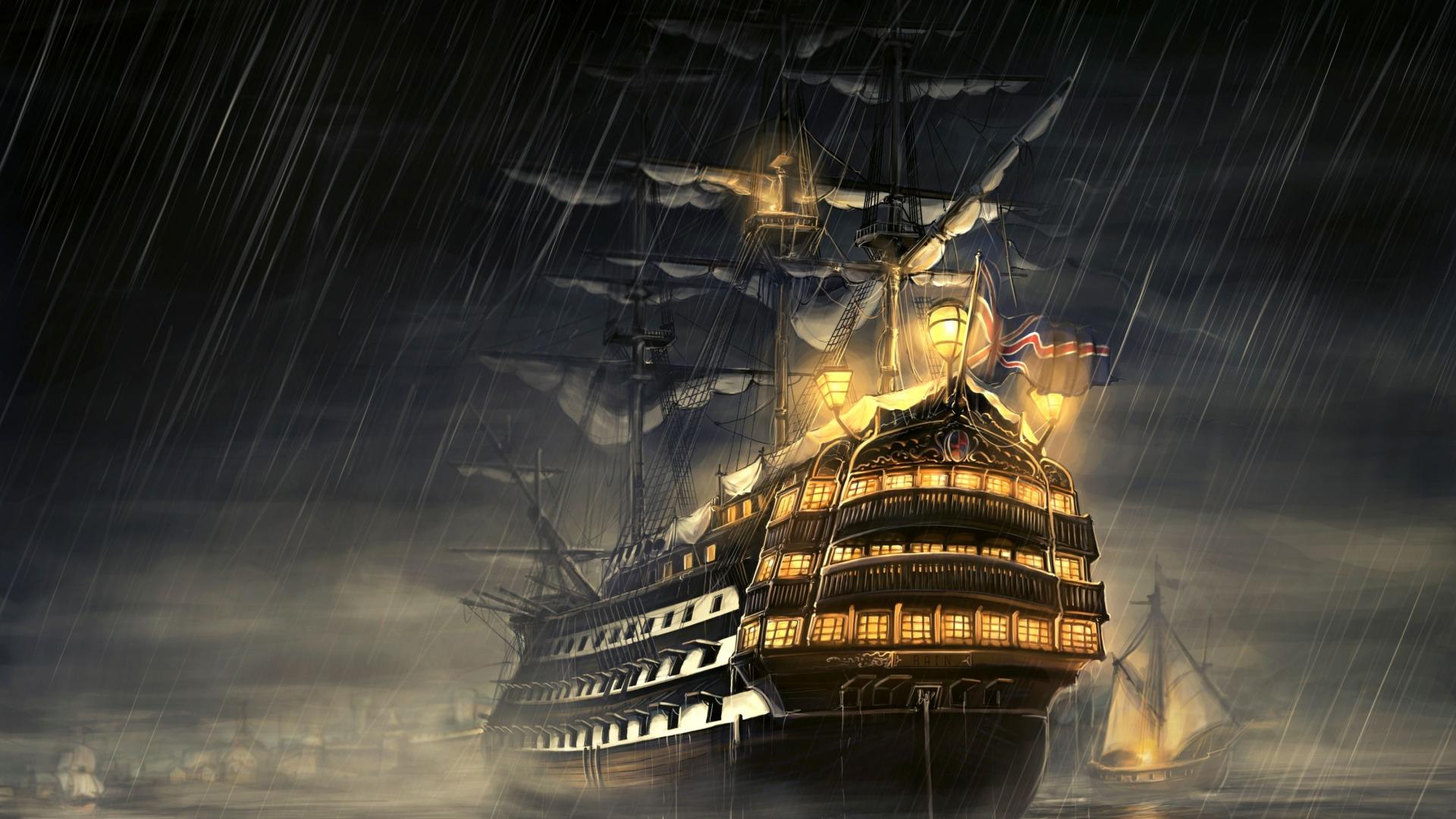 Pirate Ship Battle Wallpapers