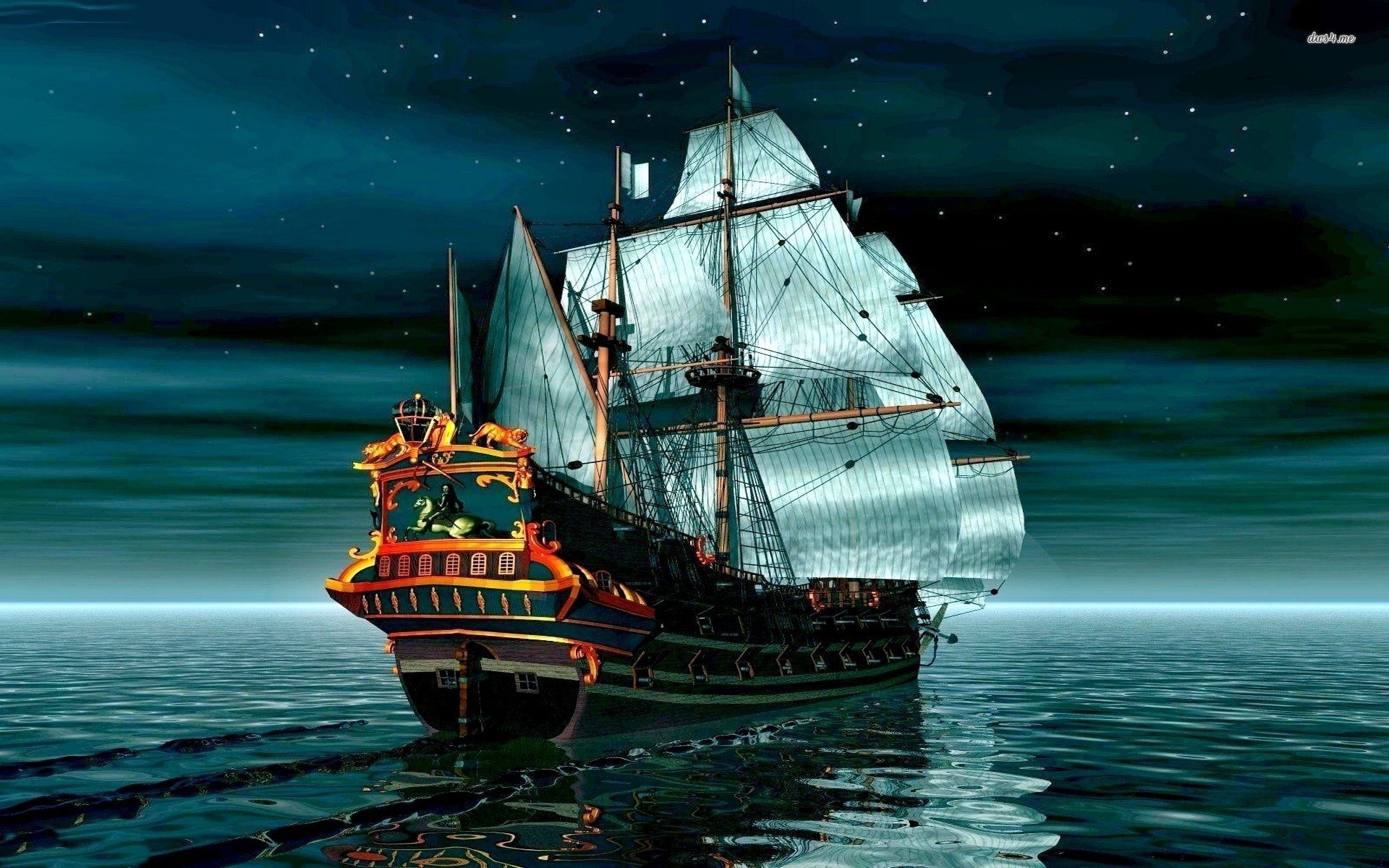 Pirate Ship Battle Wallpapers