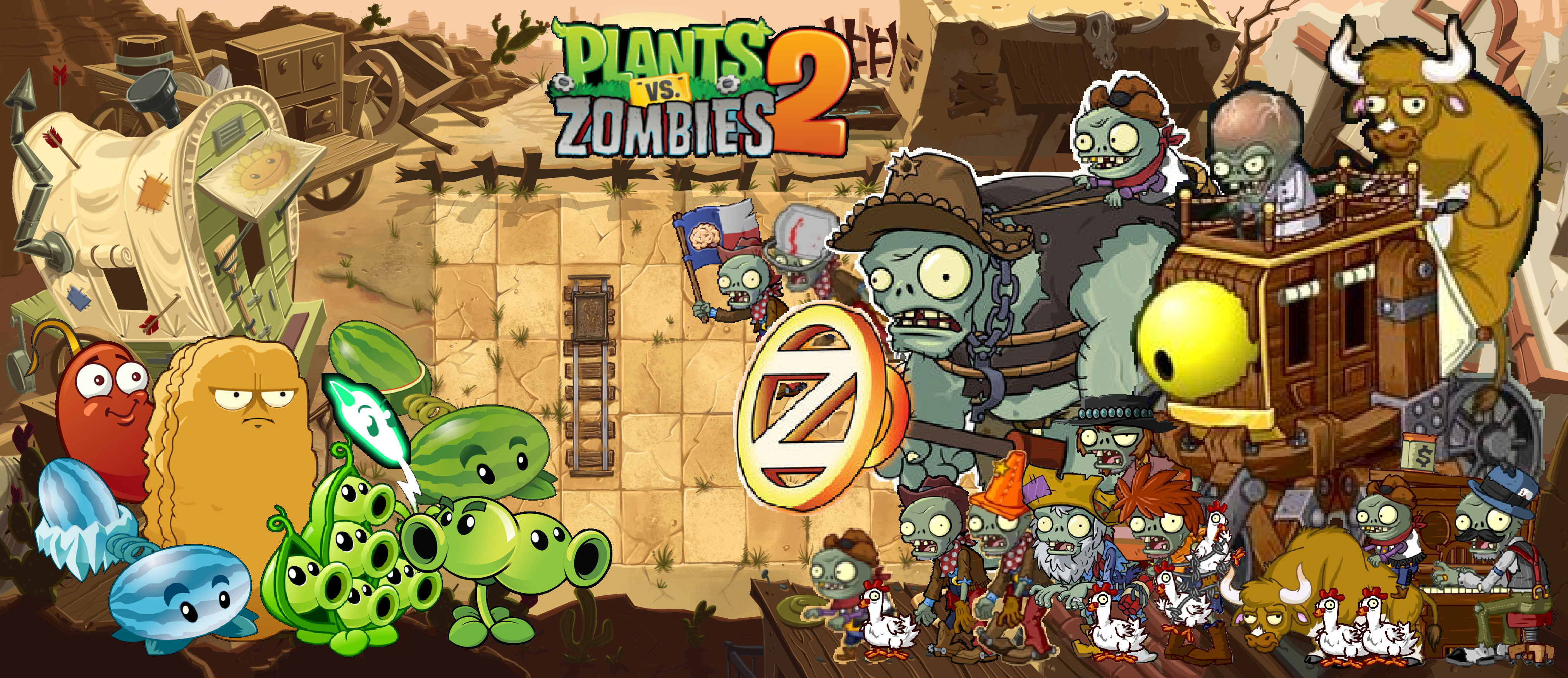 Plant Vs Zombie 2 Wallpapers