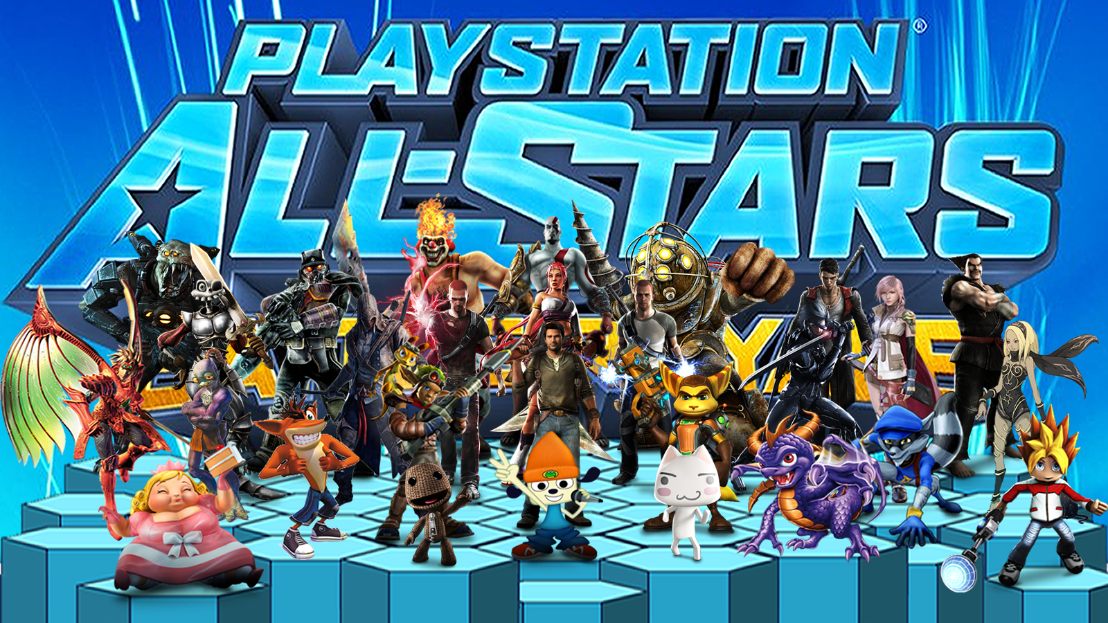 Playstation Allstars Battle Royale Wallpapers