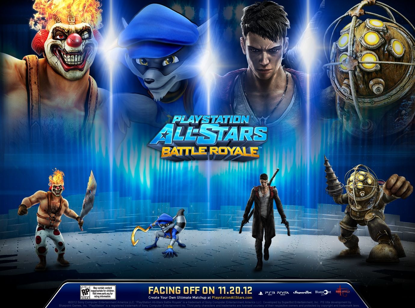 Playstation Allstars Battle Royale Wallpapers