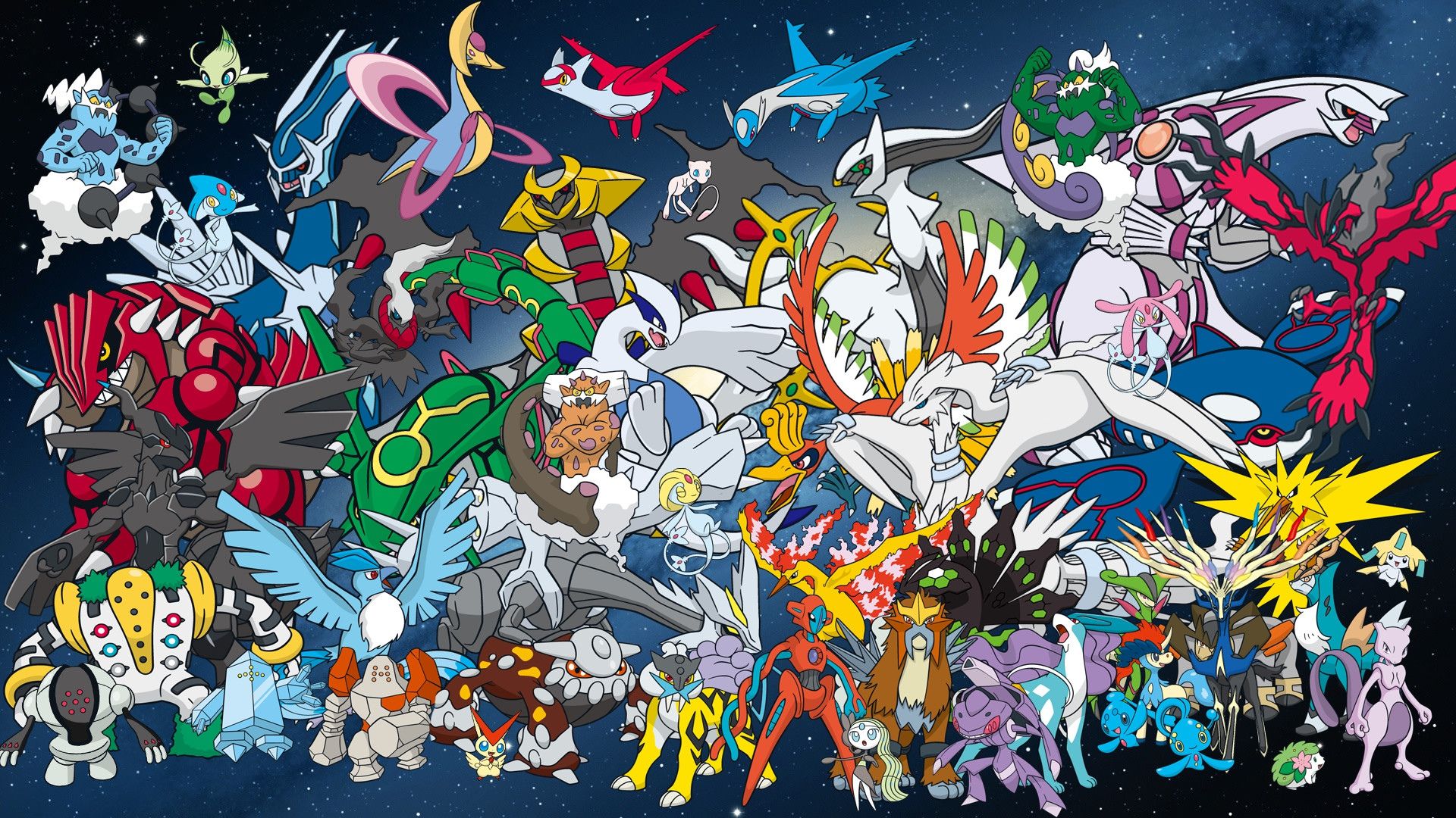 Pokemon All Legendary Wallpapers