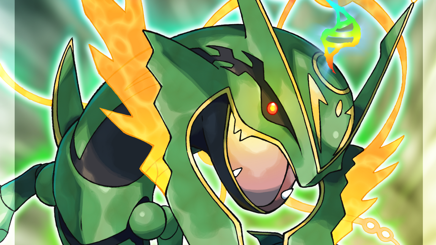 Pokemon Rayquaza Fanart Wallpapers