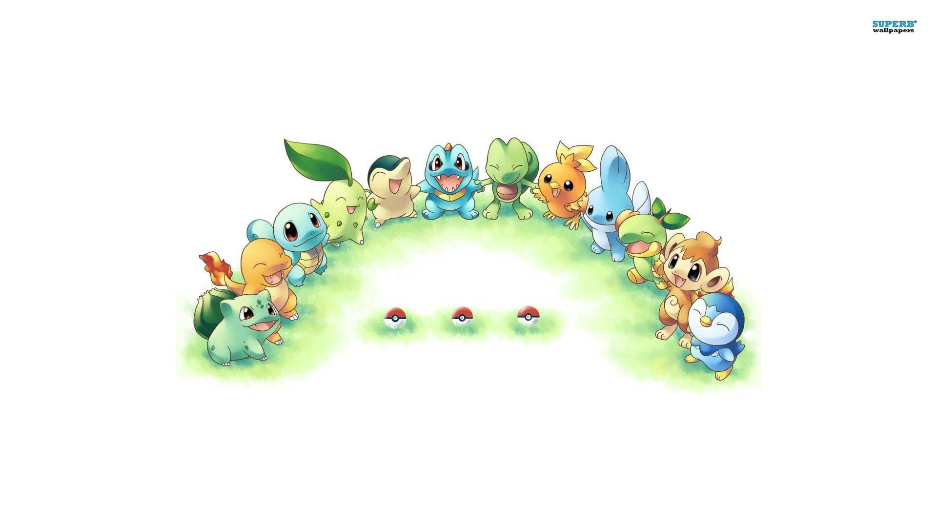 Pokemon Starters Wallpapers