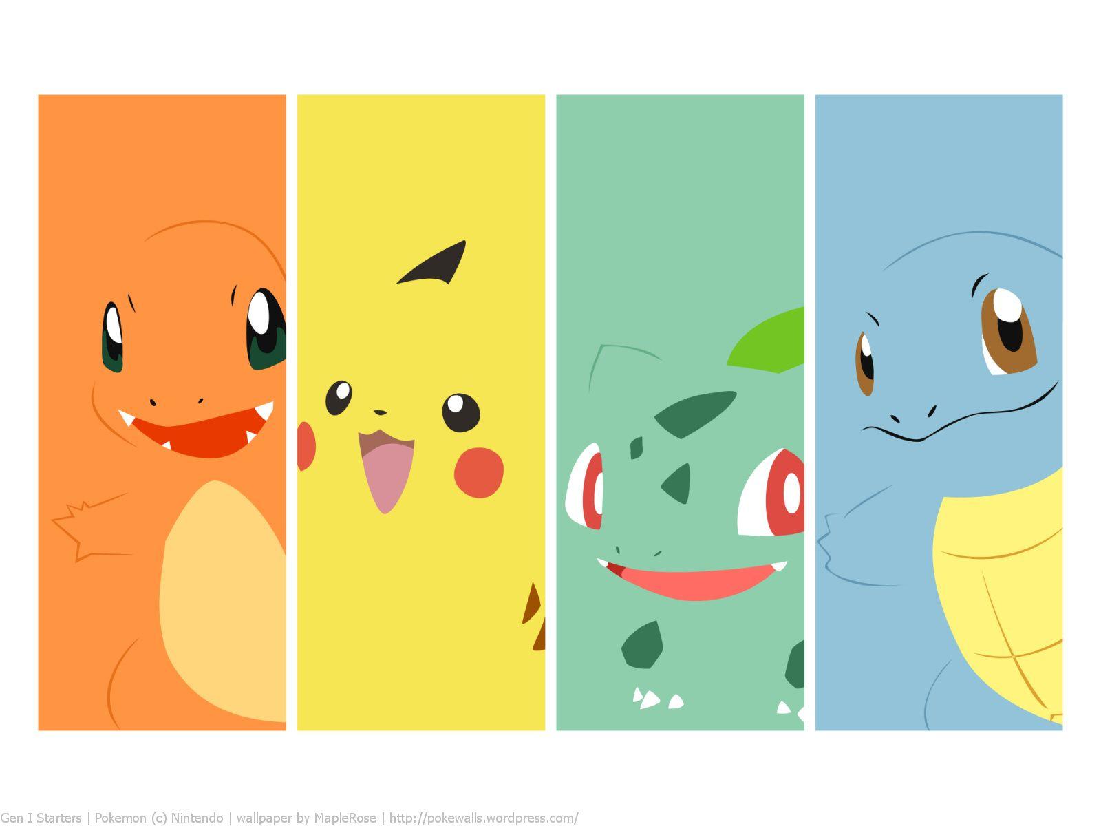 Pokemon Starters Wallpapers