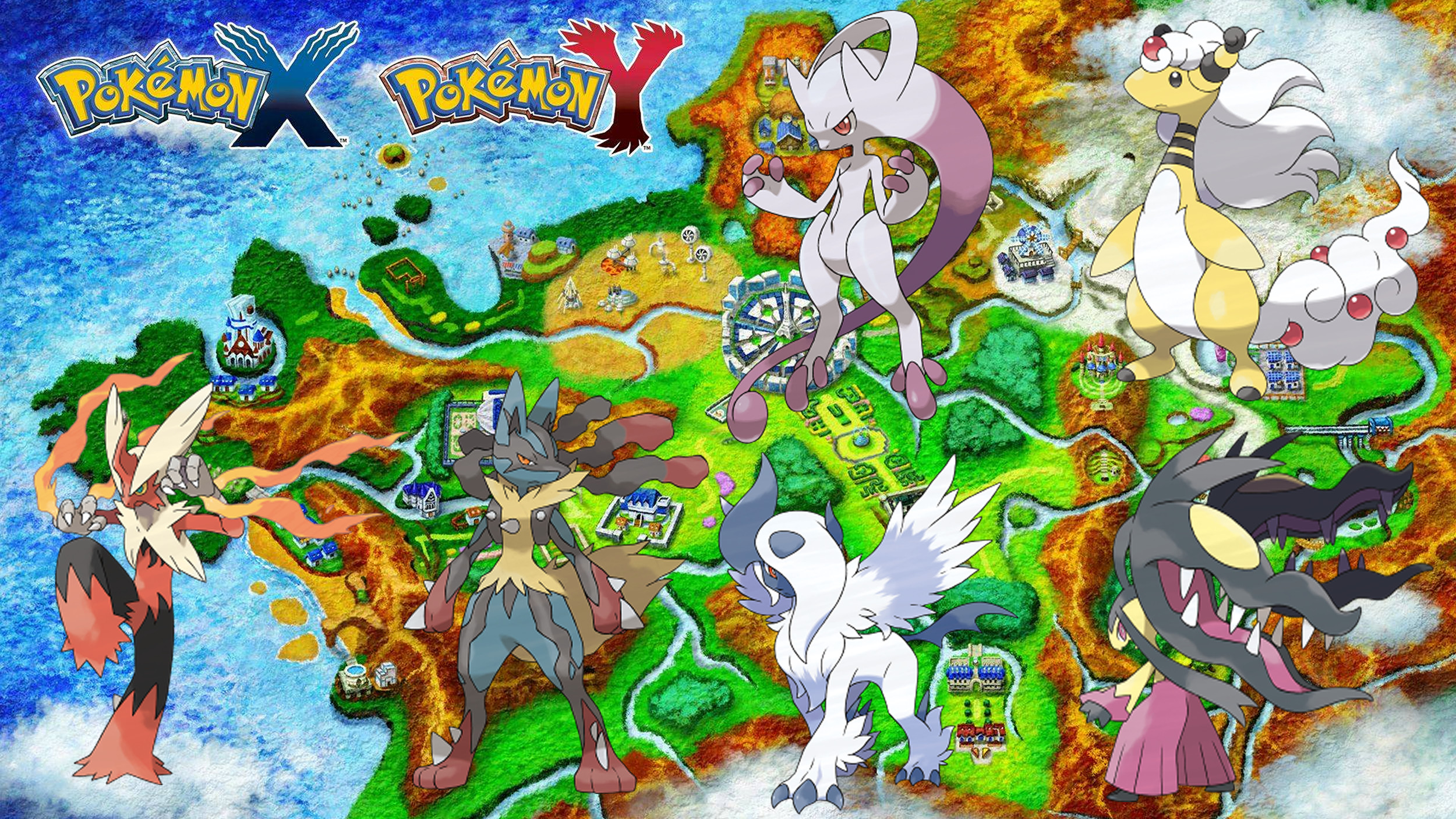 Pokemon Y Wallpapers