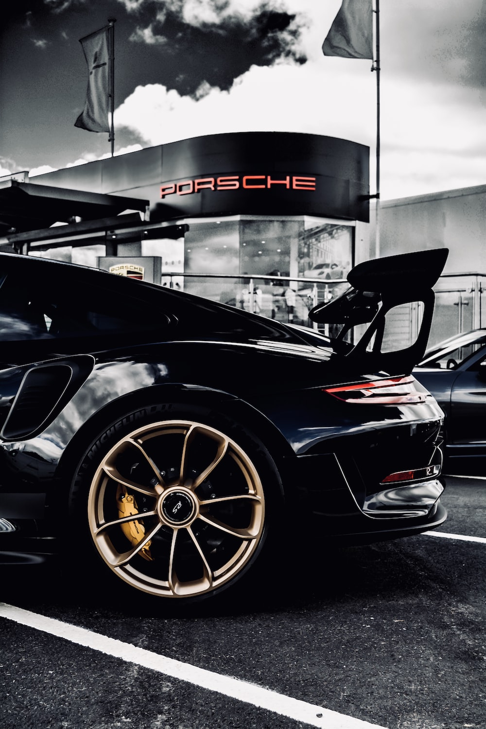 Porsche Black Wallpapers