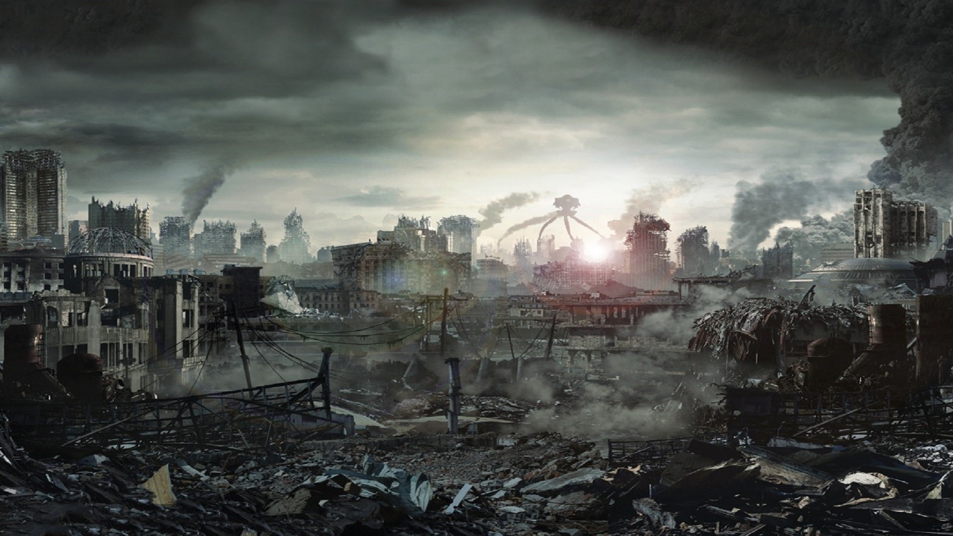 Post Apocalyptic City Zombies Wallpapers