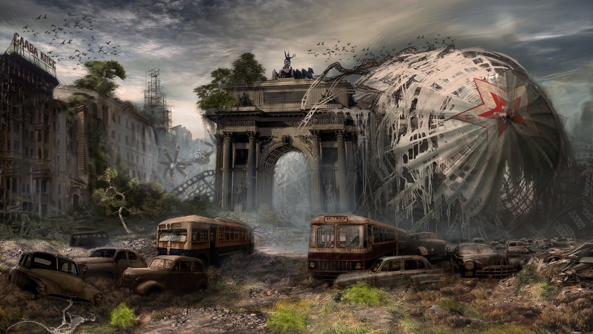 Post Apocalyptic Landscape Wallpapers